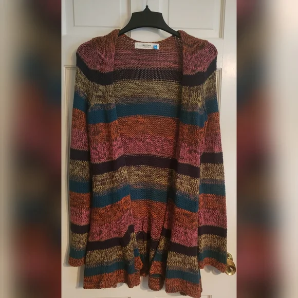 Sparrow Anthro Multi-Color Cardigan S - Picture 2 of 9